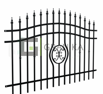 Забор металлический Malaga 3