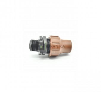 Муфта компрессионная BF-82-50 Lock, 16мм х 1/2"НР
