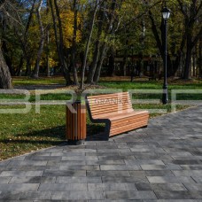 Плитка тротуарная Сити с крошкой