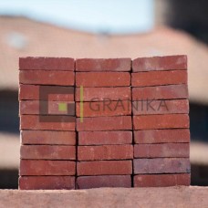Кирпич Antigoon reno dark red somewhat sintered