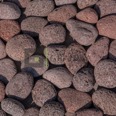 Галька из лавы Lava Red