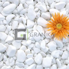 Галька мраморная White Thasos